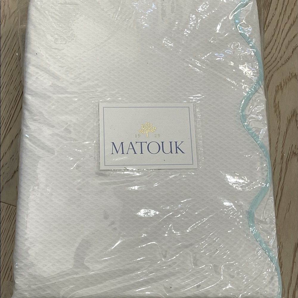 Matouk (new in packaging) King Coverlet